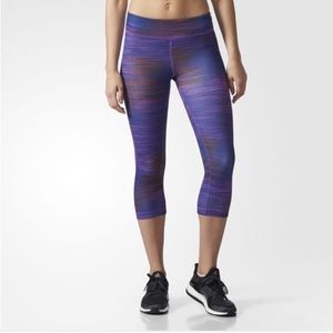 NWT Techfit Heathered Speed Capris